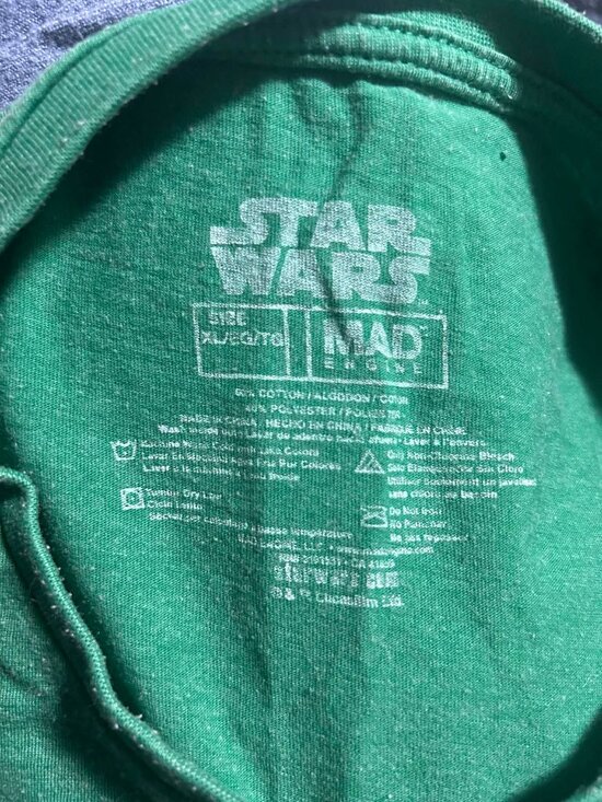 💚 Star Wars Grogu “Snack Attack” Tee | Kids XL | Loved & Cozy - Picture 2 of 5
